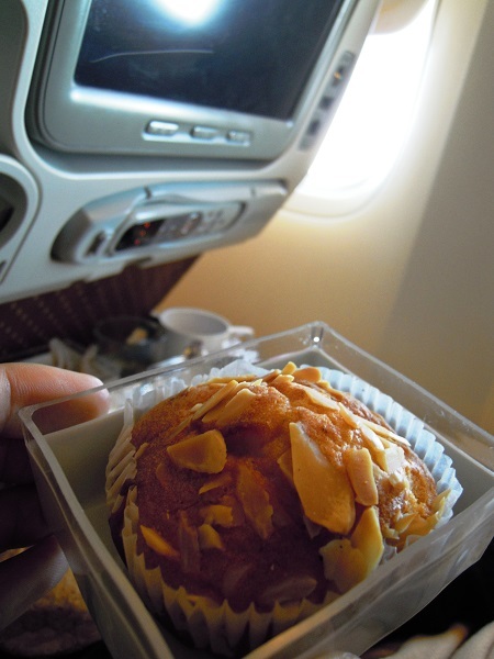 機内食のデザート